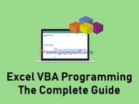 Udemy – Excel VBA Programming – The Complete Guide 2018-4视频教程