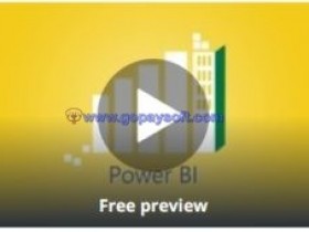 Udemy – Microsoft Power BI – A Complete Introduction 2017-6学习视频