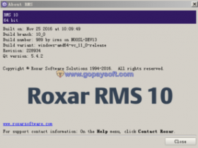 Roxar RMS 2016 地质建模一体化软件破解版