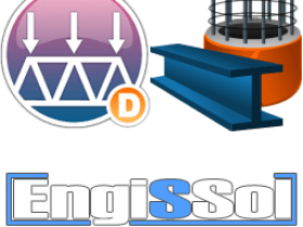 Engissol 2D Frame Analysis 4.9 / Cross Section Analysis & Design 4.2破解版