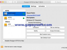 Paragon NTFS 15.5.143 for macOS Catalina破解版