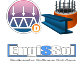 二维框架软件 Engissol 2D Frame Analysis 7.3.3 / Cross Section Analysis & Design 5.7.1破解版