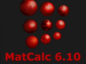 建模软件 Institute of Materials Science and Technology MatCalc v6.11.0.051破解版